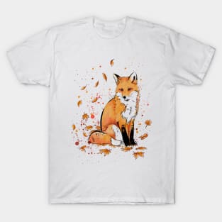 Fox in the Snow T-Shirt